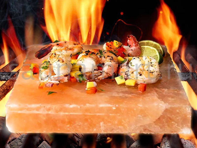 Блок из гималайской соли 20х20х3.5 для жарки Квадрат шлифов Блок из гималайской соли 20х20х3.5 для жарки Квадрат шлифов