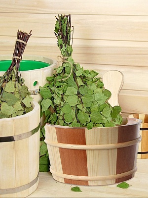 Шайка 4л кедр/сосна с пластиковой вставкой Kurase AP-002W Шайка 4л кедр/сосна с пластиковой вставкой Kurase AP-002W