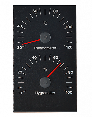 Термогигрометр алюминиевый Kurase Термогигрометр алюминиевый Kurase
