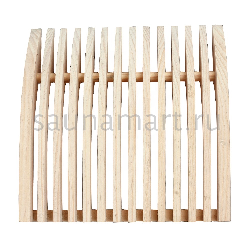 Подголовник для бани рифленый сосна Kurase Подголовник для бани рифленый сосна Kurase