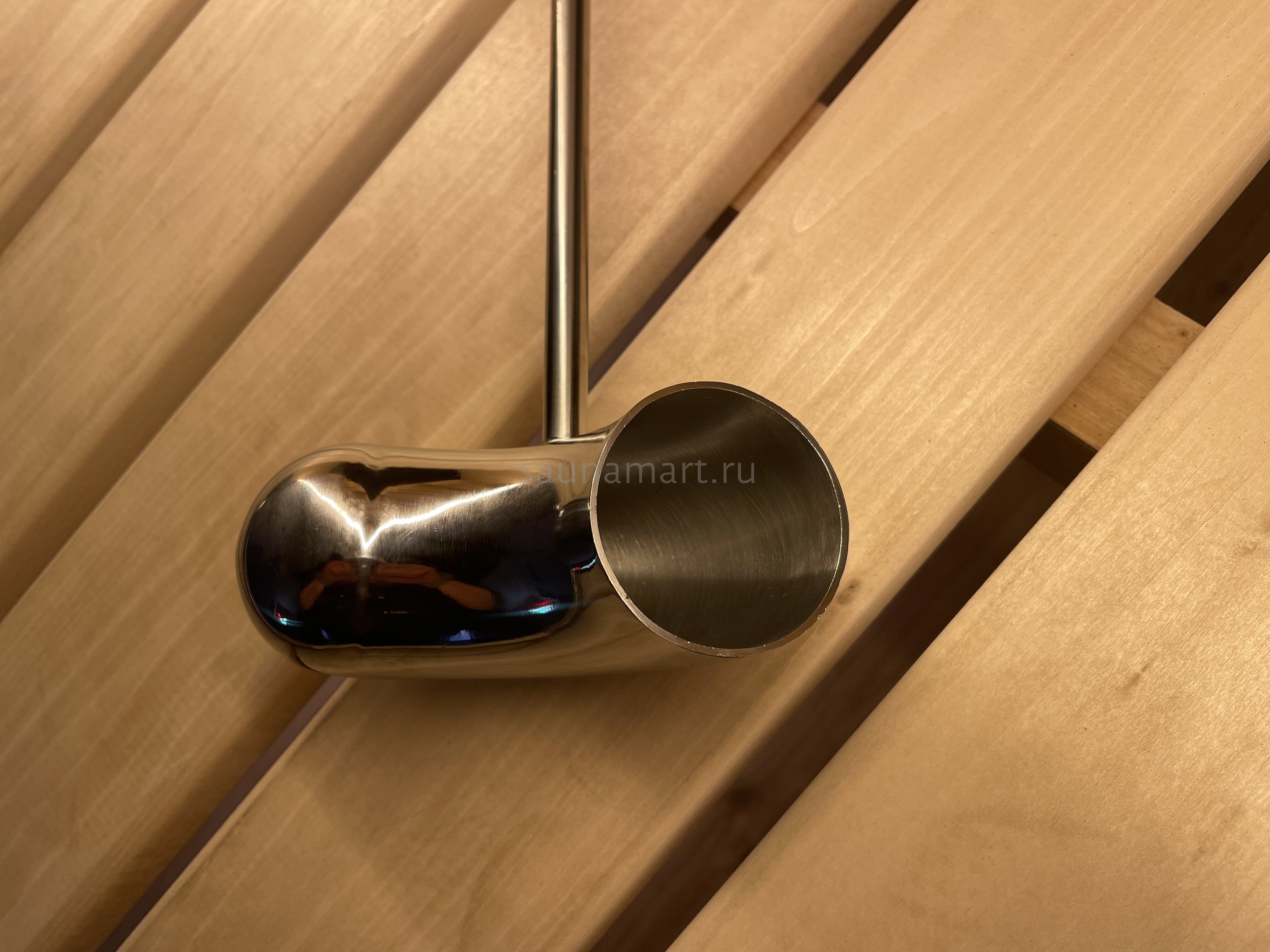 Черпак 210 мл сталь стакан с дном-полусферой диаметр 51 мм Черпак 210 мл сталь стакан с дном-полусферой диаметр 51 мм