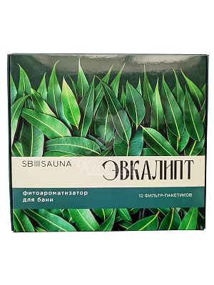 Фитоароматизатор для бани Эвкалипт 80 гр. SB SAUNA Фитоароматизатор для бани Эвкалипт 80 гр. SB SAUNA