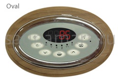 Sawo Овальный держатель пульта Innova INN-IH10-D кедр Sawo Овальный держатель пульта Innova INN-IH10-D кедр