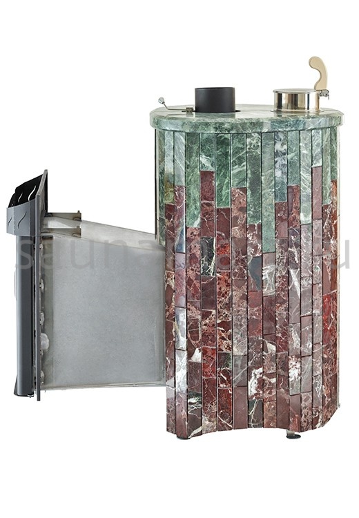 Печь дровяная Ферингер Оптима Змеевик + Россо Леванте Печь дровяная Ферингер Оптима Змеевик + Россо Леванте