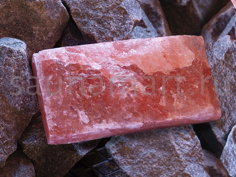 Плитка из гималайской соли 20х10х2.5 см натур SALTWAY Плитка из гималайской соли 20х10х2.5 см натур SALTWAY