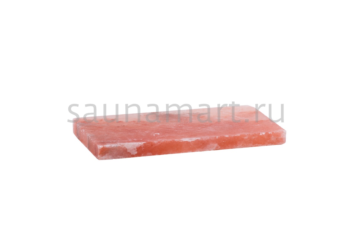 Плитка из гималайской соли 20*10*15см шлифованная Плитка из гималайской соли 20*10*15см шлифованная