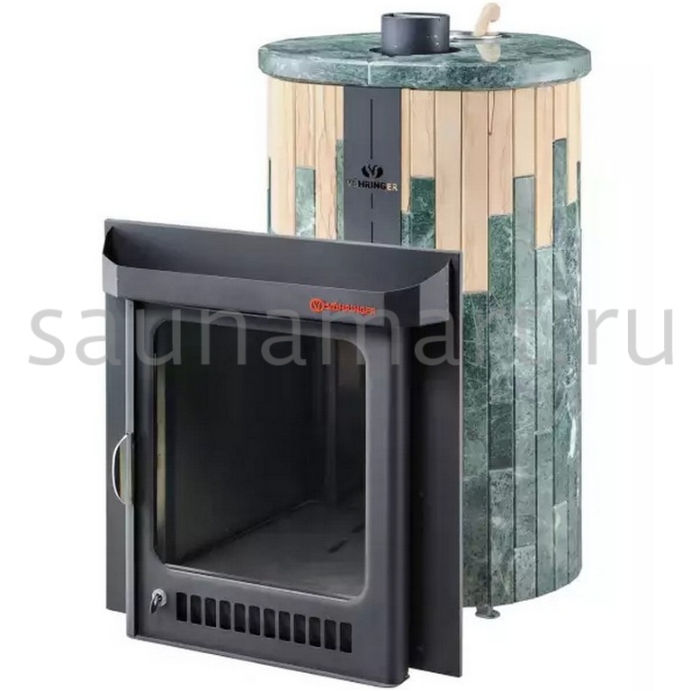 Печь дровяная Ферингер Оптима Змеевик + Окаменевшее дерево Печь дровяная Ферингер Оптима Змеевик + Окаменевшее дерево