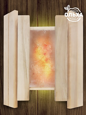 Абажур с гималайской солью 1 плитка Ольха Kurase (28118) Абажур с гималайской солью 1 плитка Ольха Kurase (28118)