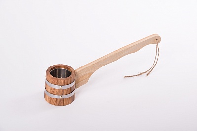 Черпак 05л дуб с нерж. вставкой Вудсон Черпак 05л дуб с нерж. вставкой Вудсон